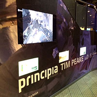 Tim Peake Bespoke Display Unit, courtesy of the National Space Centre